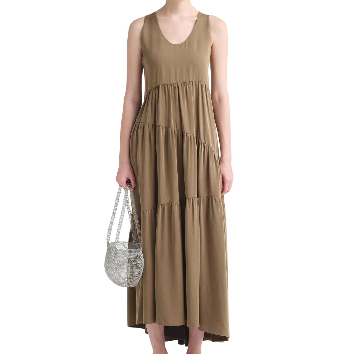 Cupro "Hybridge" Dress