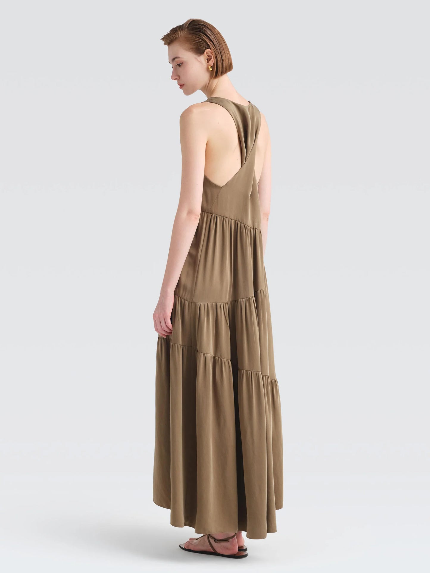 Cupro "Hybridge" Dress