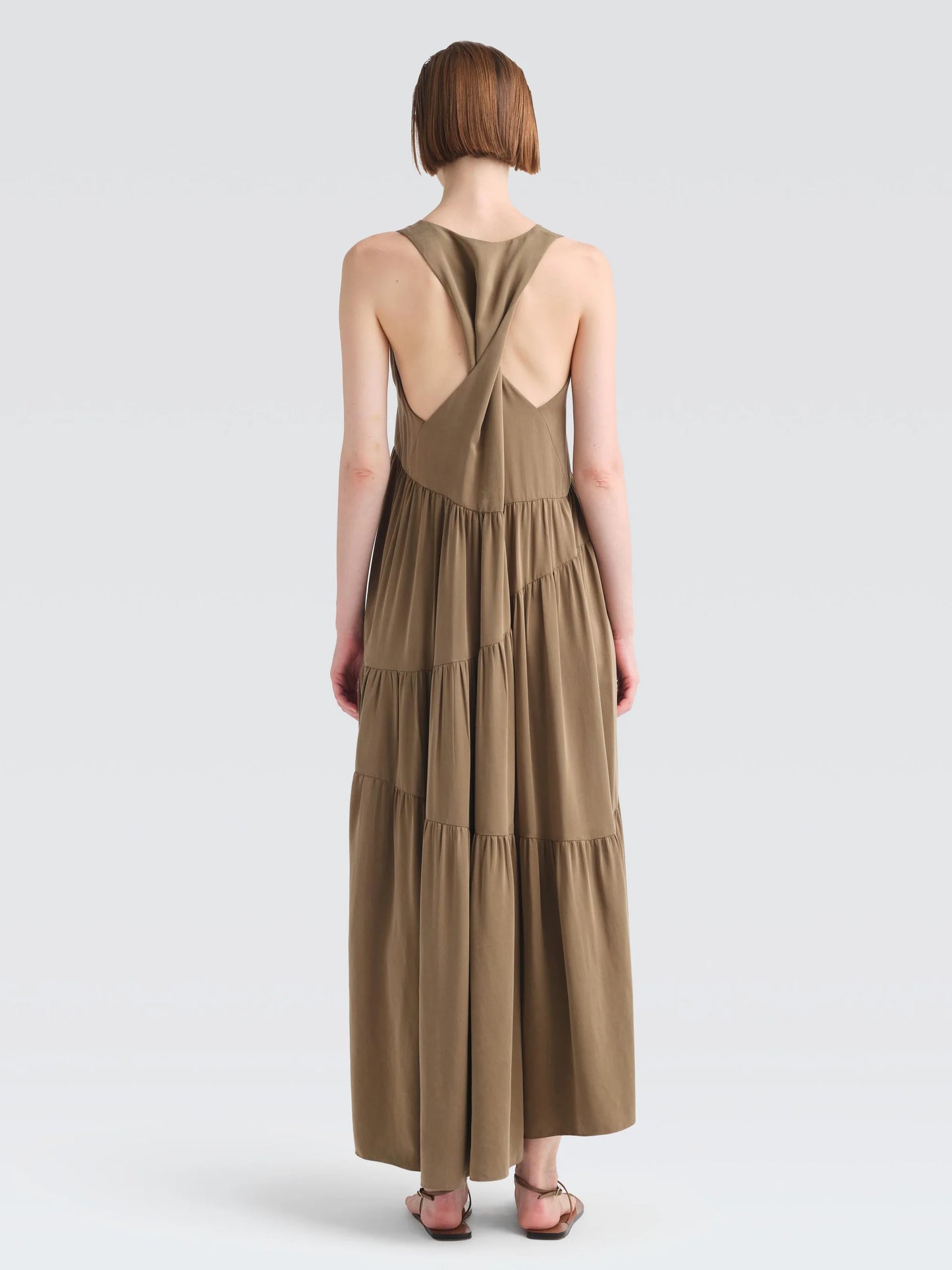 Cupro "Hybridge" Dress