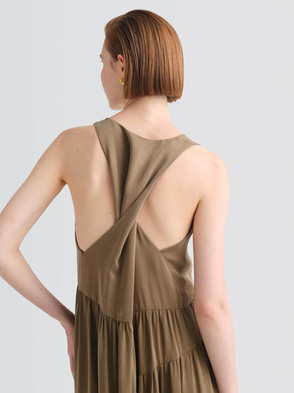 Cupro "Hybridge" Dress