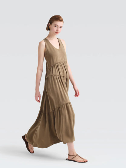 Cupro "Hybridge" Dress