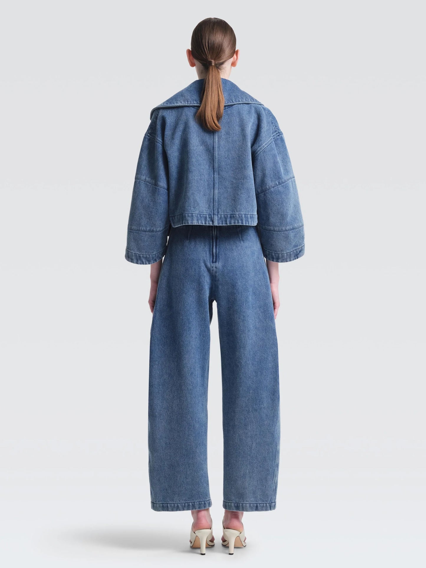 Denim "Edith" Pants