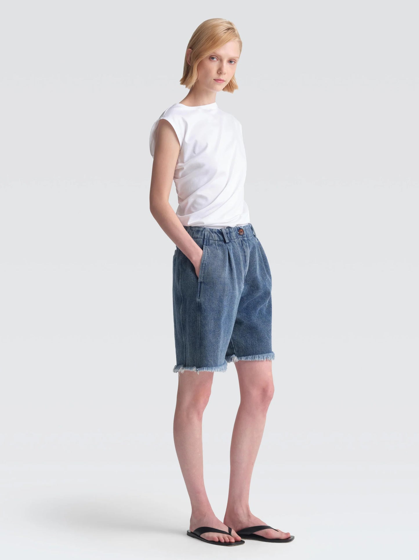 Denim "Tracey" Shorts