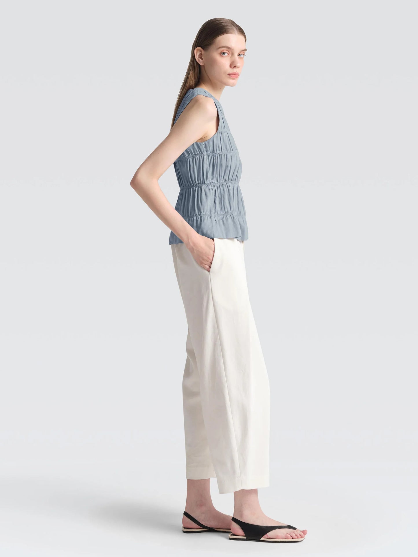 Linen Rayon "Hanneke" Top