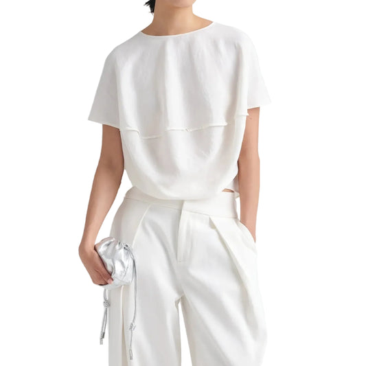 Linen Rayon "Oasis" Top