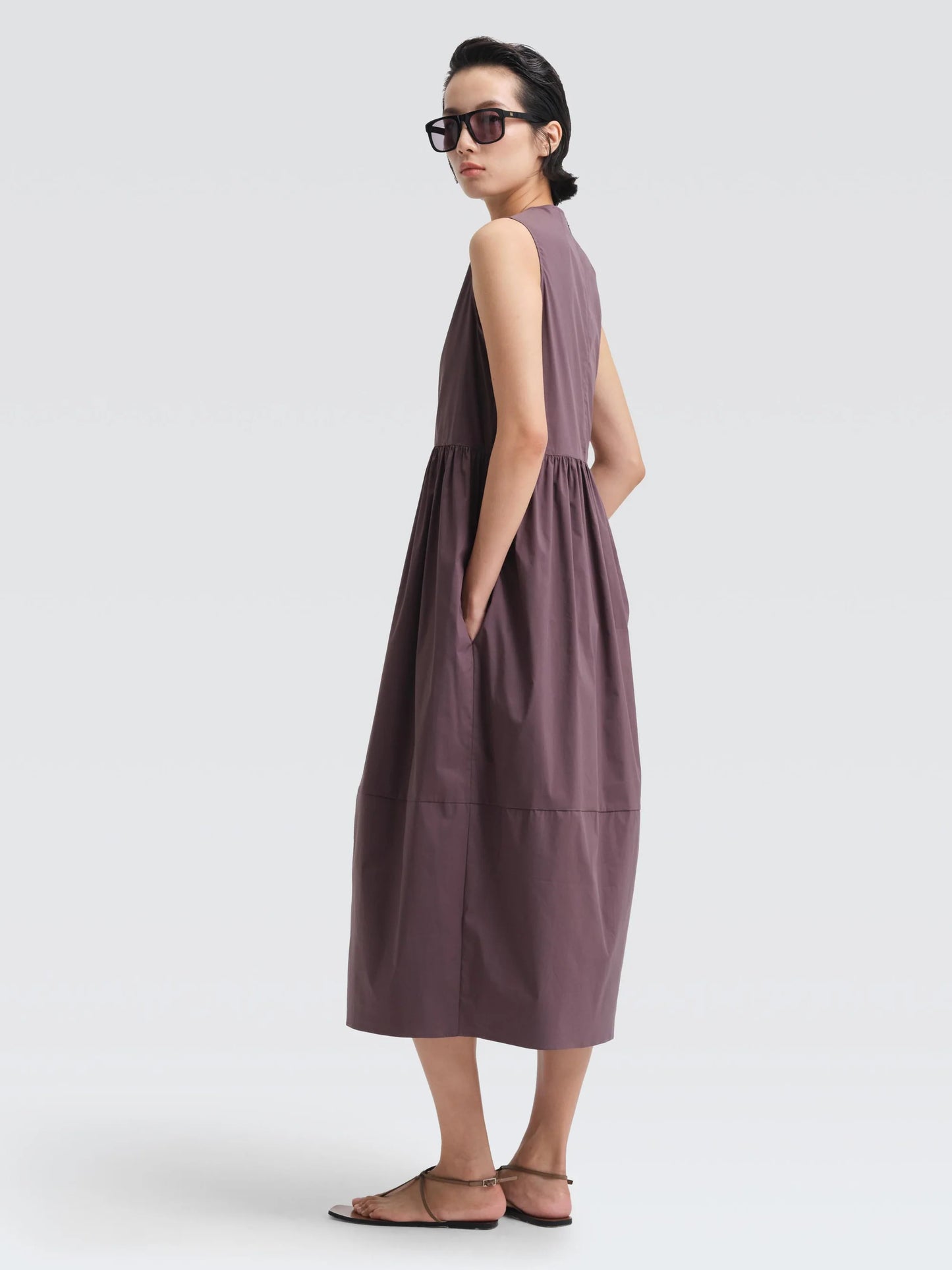 Organic Cotton Poplin "Malibu" Dress