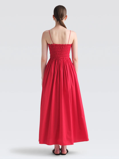 Paper Poplin "Vienna" Dress