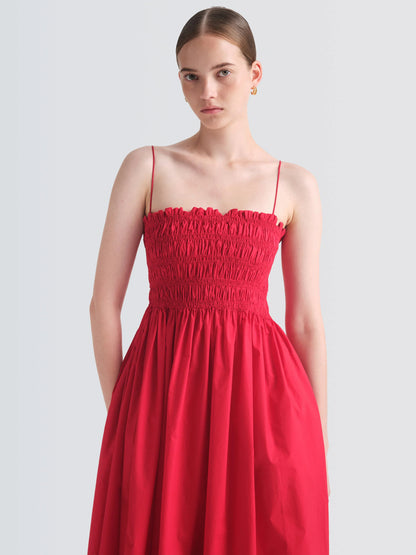 Paper Poplin "Vienna" Dress