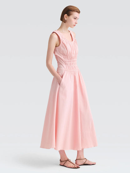 Seersucker "Annabelle" Dress