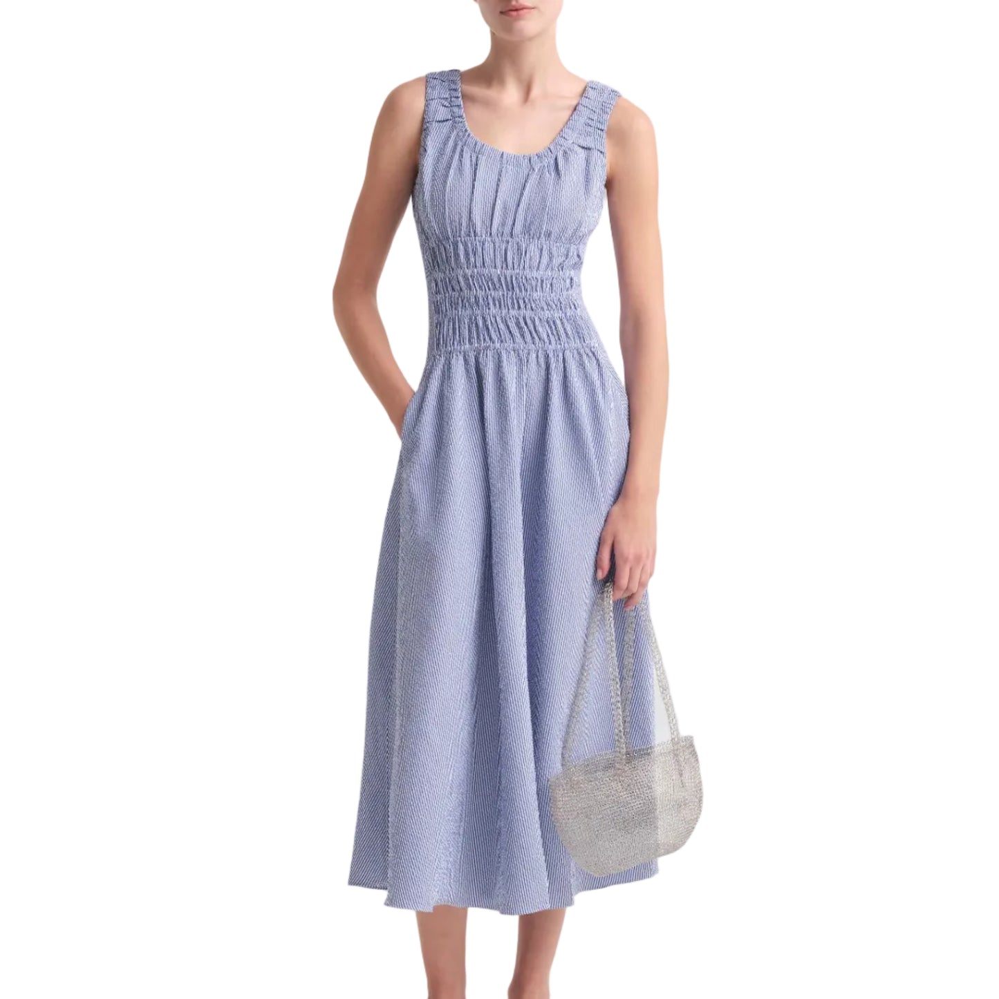 (CO) Seersucker "Annabelle" Dress