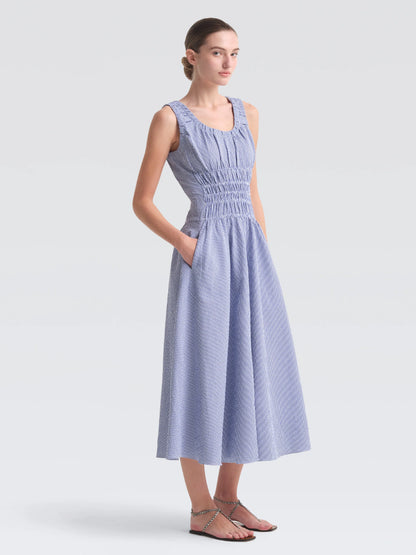 (CO) Seersucker "Annabelle" Dress