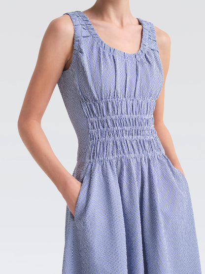 (CO) Seersucker "Annabelle" Dress