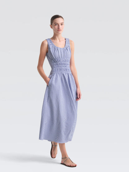 (CO) Seersucker "Annabelle" Dress