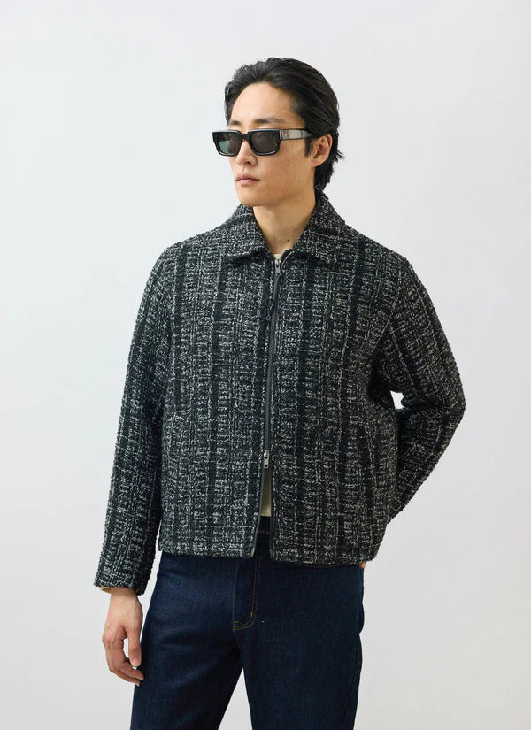Ingelo Zip Wool Boxy Jacket