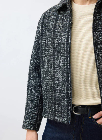 Ingelo Zip Wool Boxy Jacket