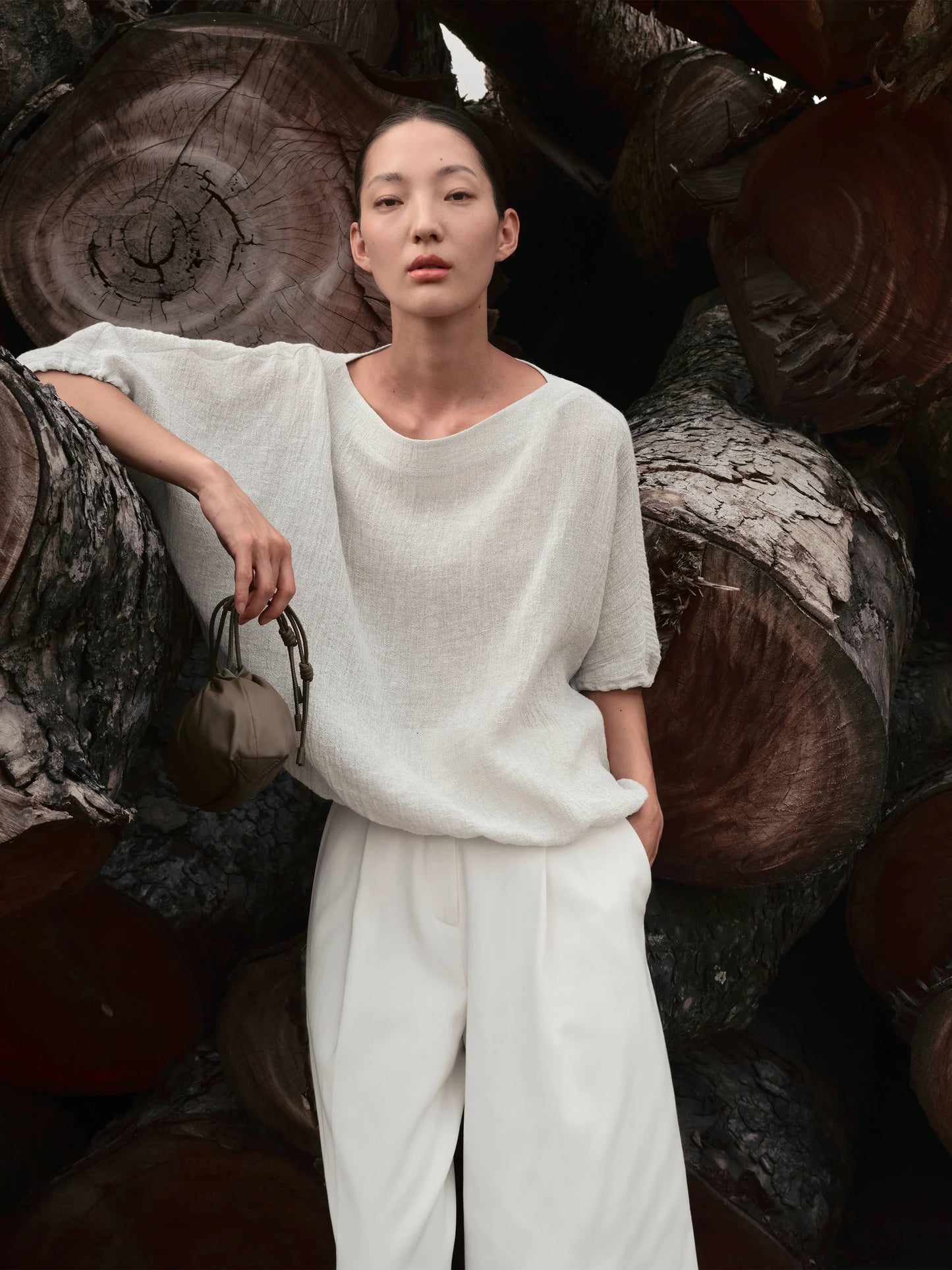 Linen "Umeto" Top