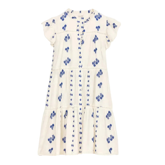 Iris Woven Frill S/Dress