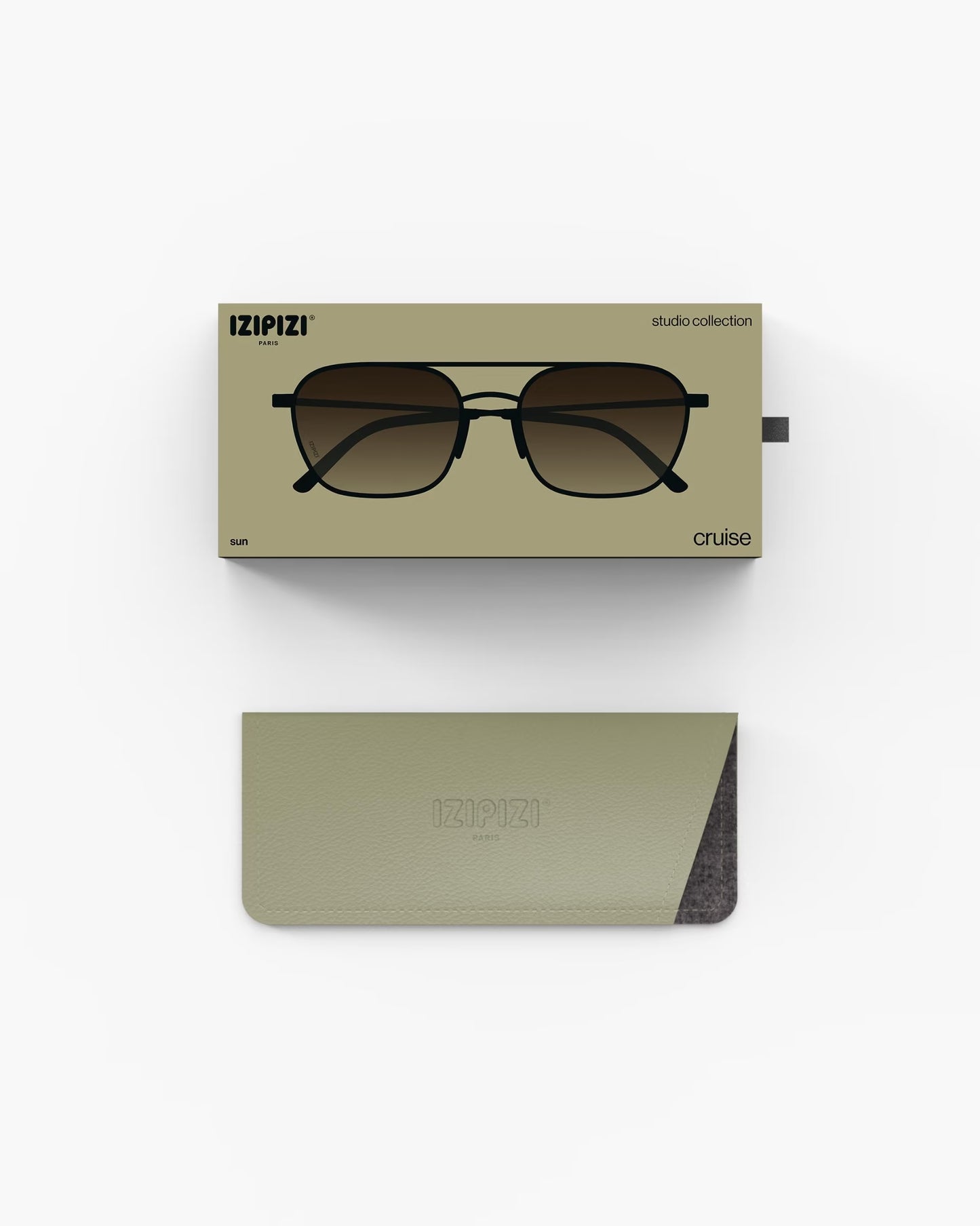 SUN CRUISE Black Grey Shading Lenses