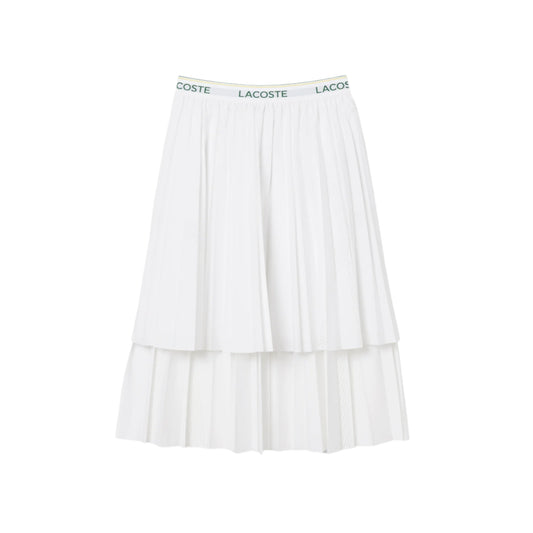 Technical Woven Midi Skirt