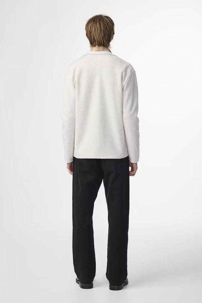 Jonas Boiled wool Overshirt