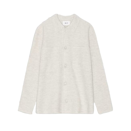 Jonas Boiled wool Overshirt