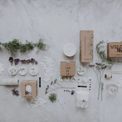 Juniper and Limonium Scented Soy Wax Rounds