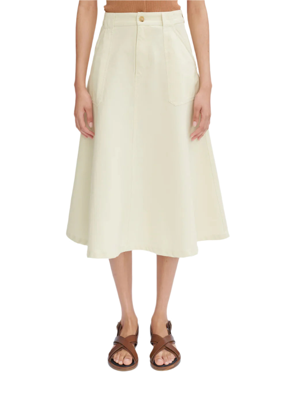 Jupe Laurie Blanc Casse