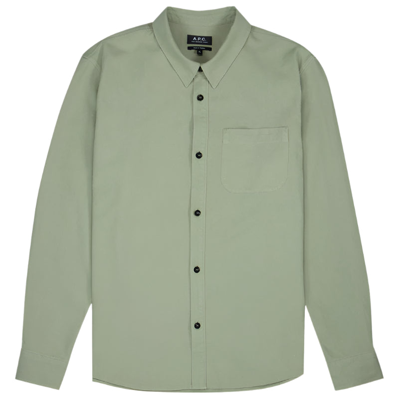 Chemise Greg Vert Amande