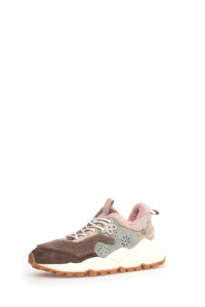 Kotetsu Woman Suede/Teddy Beige-Pink