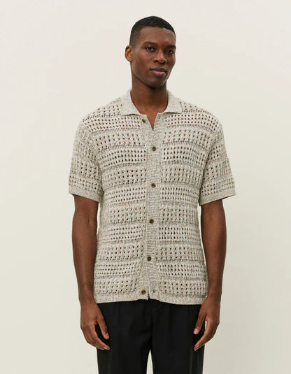 Elvin Structure Knitted SS Shirt