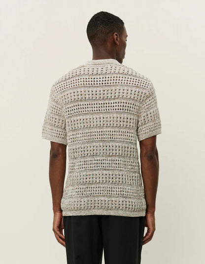 Elvin Structure Knitted SS Shirt