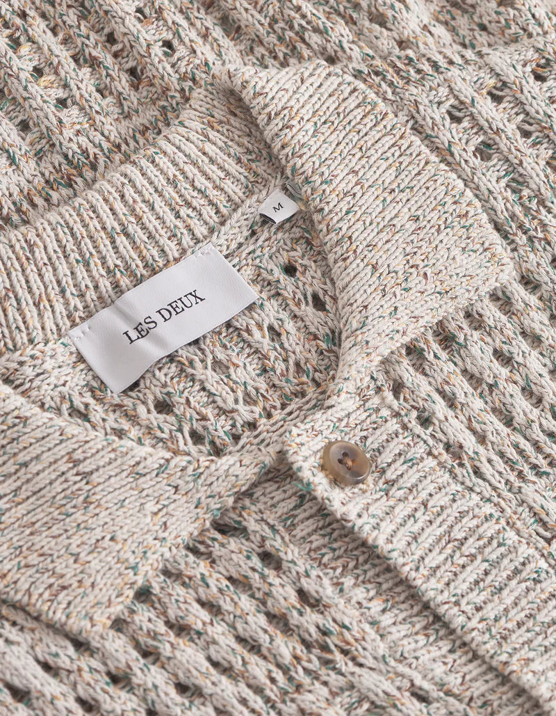 Elvin Structure Knitted SS Shirt