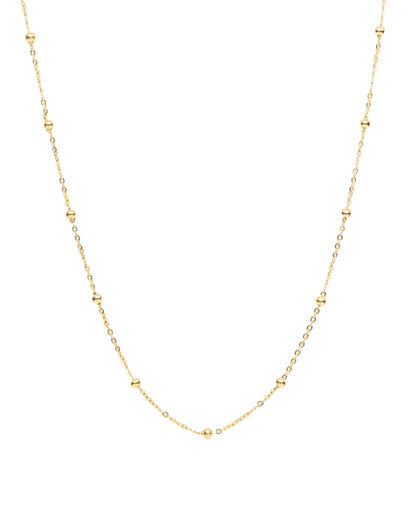 Sophie Beaded Necklace Gold