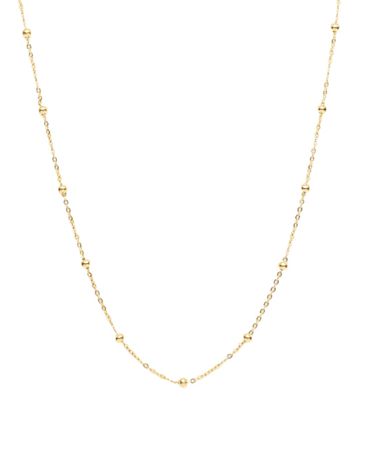 Sophie Beaded Necklace Gold