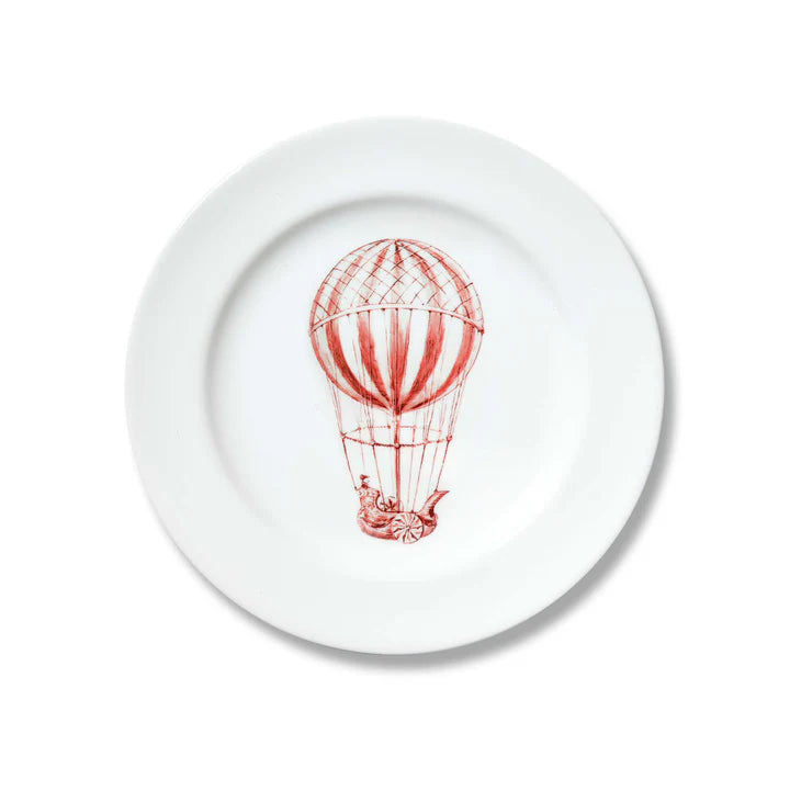 Balloon Multiple Dessert Plate + Box 23 cm