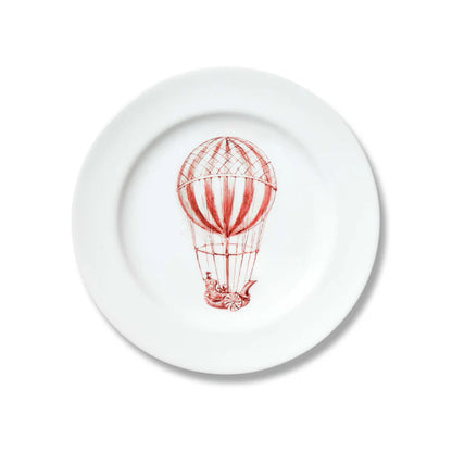 Balloon Multiple Dessert Plate + Box 23 cm