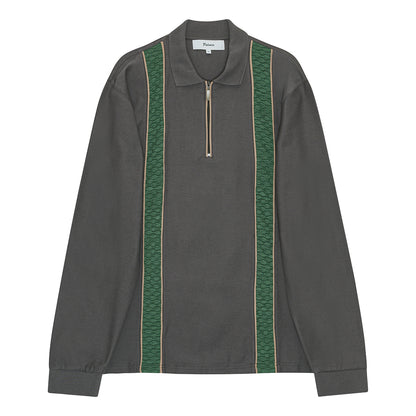 Lace LS Zip Polo