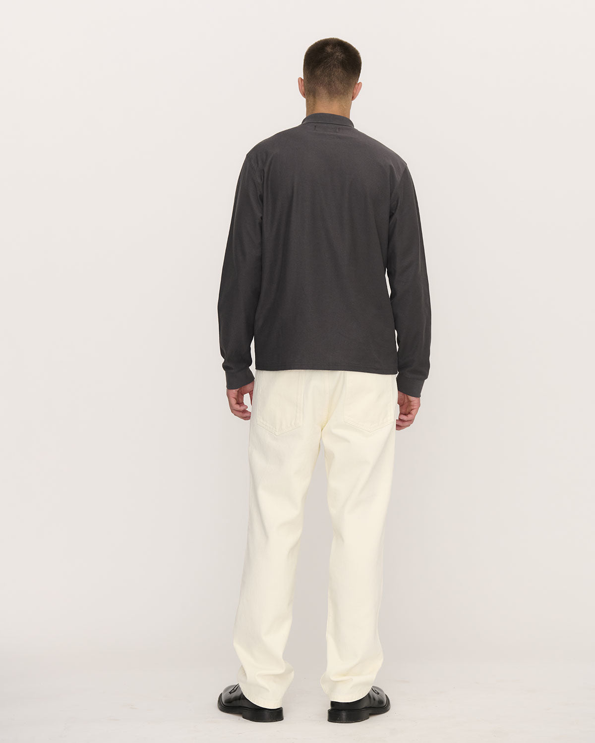 Lace LS Zip Polo