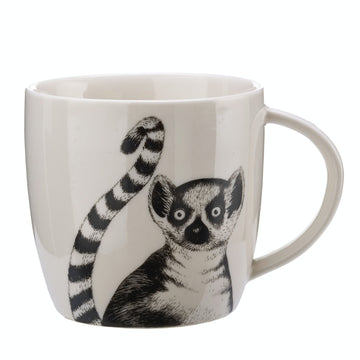 Animal Mugs White Lemur