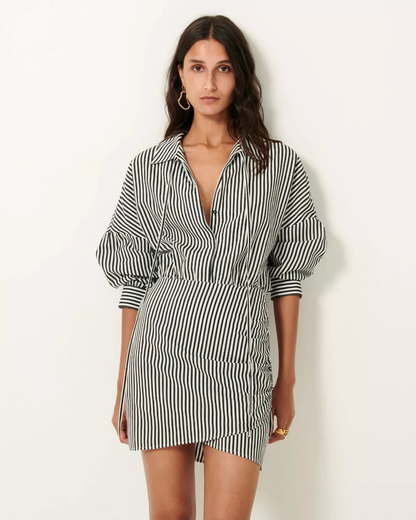 Laurel Mini Shirtdress