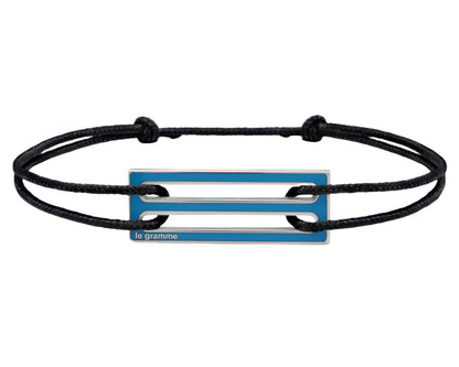 2.5g Cord Bracelet with Blue Lacquer
