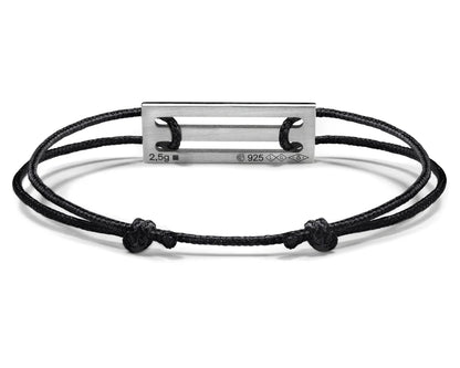 2.5g Cord Bracelet with Blue Lacquer