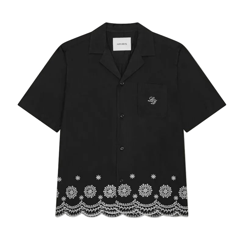 Border Embroidery SS Shirt