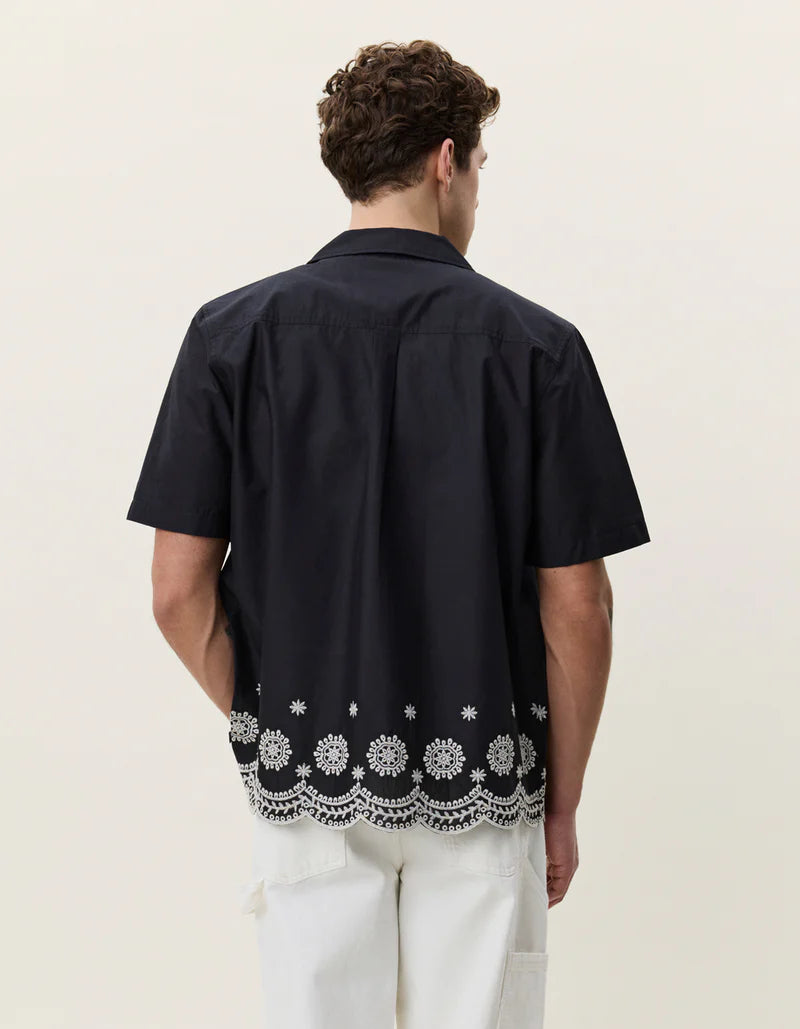 Border Embroidery SS Shirt