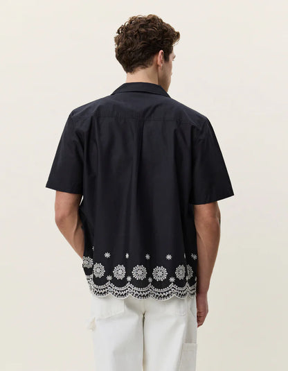 Border Embroidery SS Shirt