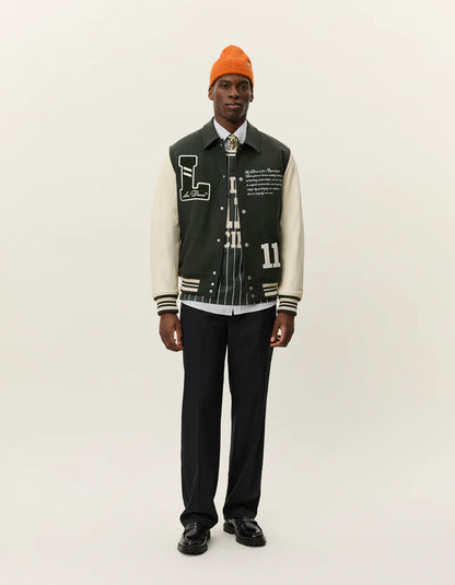 Les Deux Varsity Wool Jacket