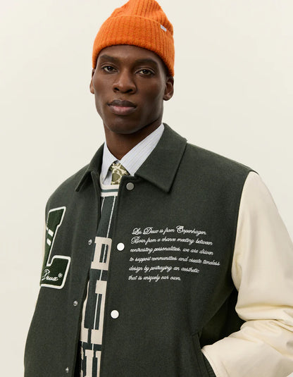 Les Deux Varsity Wool Jacket