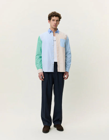 Oxford Patchwork Shirt