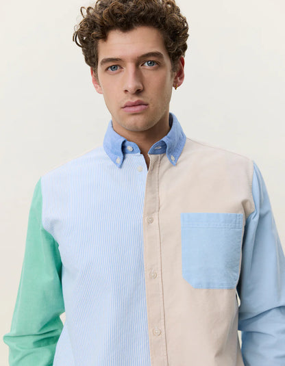 Oxford Patchwork Shirt