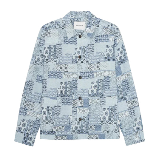 Patchwork Jacquard Overshirt